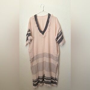 The Handloom Los Angeles Caftan Dress Coastal Beach Vacation Boho Festival Indie